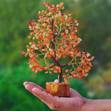 Carnelian Crystal Tree - WorldOfOorja