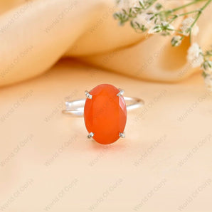 Carnelian Ring - WorldOfOorja
