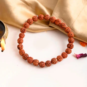 Shiv Shakti 5 Mukhi Rudraksha Bracelet – image 2