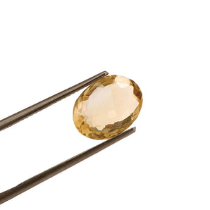 Citrine (3.88 Carat, 4.22 Ratti) - WorldOfOorja
