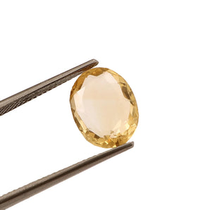 Citrine (3.88 Carat, 4.22 Ratti) - WorldOfOorja