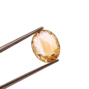 Citrine (6.54 Carat, 7.12 Ratti) - WorldOfOorja