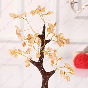 Citrine Crystal Tree - WorldOfOorja