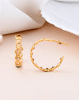 Citrine Hoop Earring - WorldOfOorja