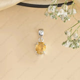 Citrine Pendant - WorldOfOorja