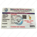 Citrine Pendant - WorldOfOorja