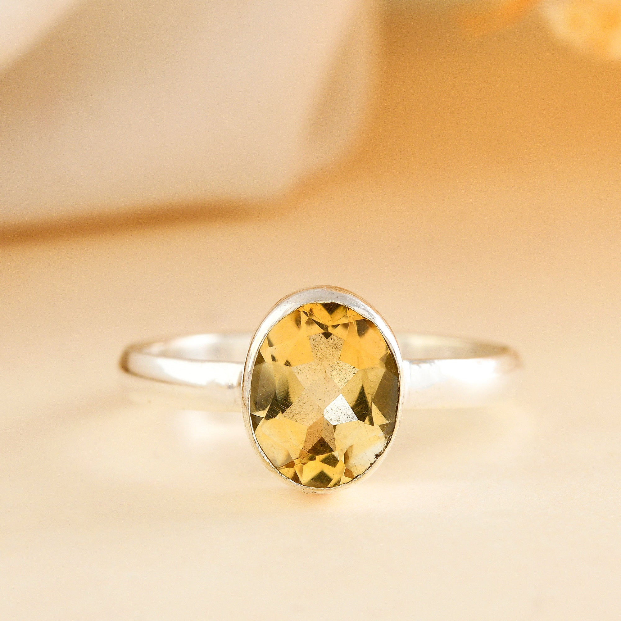 Citrine Ring - WorldOfOorja