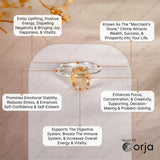 Citrine Ring - WorldOfOorja