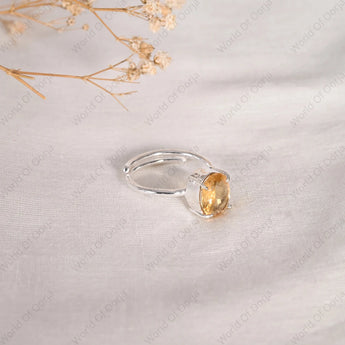 Citrine Ring - WorldOfOorja