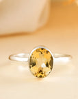 Citrine Ring - WorldOfOorja