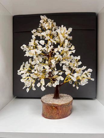 Clear Quartz Crystal Tree - WorldOfOorja