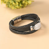 Clear Quartz Leather Bracelet – image 4