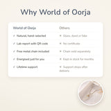 Why World of Oorja – Clear Quartz Pencil Pendant