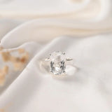 Clear Quartz (Sphatik) Ring – Clarity, Focus & Manifestation – image 4