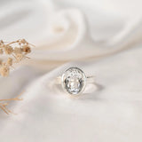 Clear Quartz (Sphatik) Ring – Clarity, Focus & Manifestation – image 1