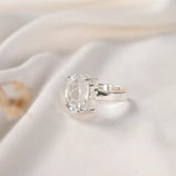 Clear Quartz (Sphatik) Ring – Clarity, Focus & Manifestation – image 5
