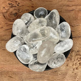 Clear Quartz Tumble Stones - WorldOfOorja