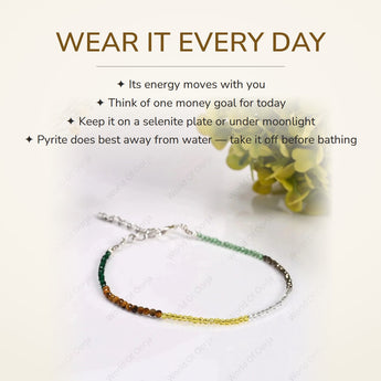 How to wear your Dhan Yog Anklet