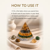 How to use your Dhan Yog Energy Pyramid with Selenite Base