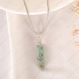 AAA Grade Ruby Zoisite Pencil Pendant 8-10 carats