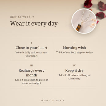 How to wear your Tiger Eye Pencil Pendant – daily wear, morning wish, recharge on selenite or moonlight
