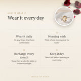 How to wear your Citrine Ring – daily wear, morning wish, recharge on selenite or moonlight