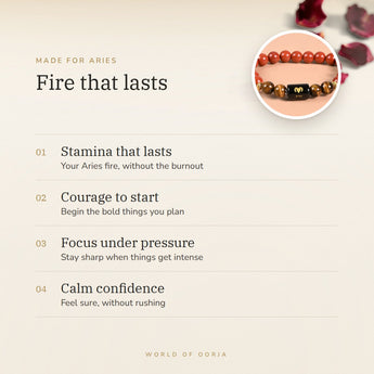 Aries Zodiac Bracelet benefits – World of Oorja
