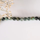 Natural Emerald Silver Adjustable Bracelet (Panna) – image 4