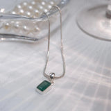 Emerald (panna) Pendant - WorldOfOorja