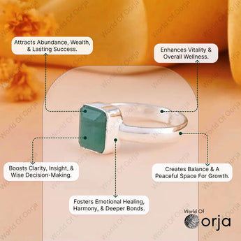 Emerald (panna) Ring - WorldOfOorja