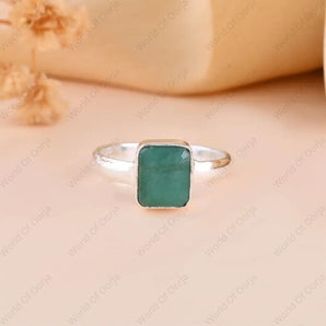 Emerald (panna) Ring - WorldOfOorja