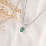 Emerald (panna) Pendant – Growth & Prosperity – World of Oorja