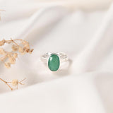Emerald (Panna) Ring – Stone for Business & Success – image 1