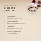 5 Mukhi Divine Rudraksha Bracelet benefits – World of Oorja