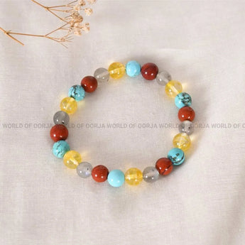 Dhanu Rashi Crystal Bracelet