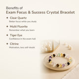 Benefits of Exam Focus & Success Crystal Bracelet – World of Oorja