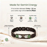 Made for Gemini energy – ruling planet and crystals in the Gemini zodiac bracelet