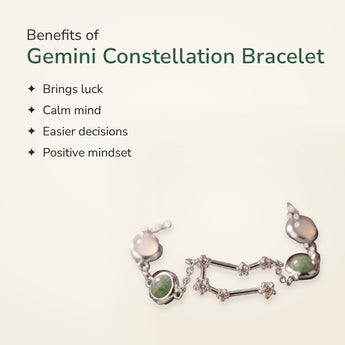 Benefits of Gemini Constellation Bracelet – World of Oorja