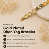 Gold Plated Dhan Yog Bracelet – image 1