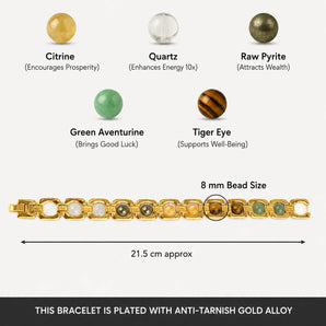Gold Plated Dhan Yog Bracelet – image 2