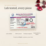 Green Aventurine bracelet lab certificate with QR code – The Oorja promise