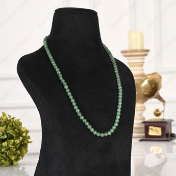 Green Aventurine Necklace - WorldOfOorja