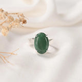 Green Aventurine Ring – Stone of Opportunity for Luck & Career Growth – image 1