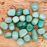 Green Aventurine Tumble Stones - WorldOfOorja