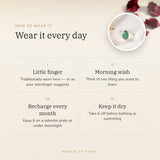 How to wear your Emerald (Panna) Ring – daily wear, morning wish, recharge on selenite or moonlight