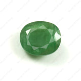 Natural Emerald (Panna) – 4.30 Carat, 4.68 Ratti, oval faceted cut