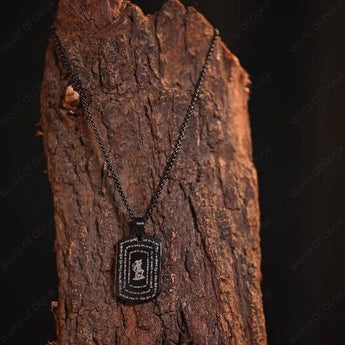 Hanuman Chalisa 9 verse Pendant - WorldOfOorja