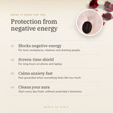 Raw Black Tourmaline Pendant benefits – World of Oorja