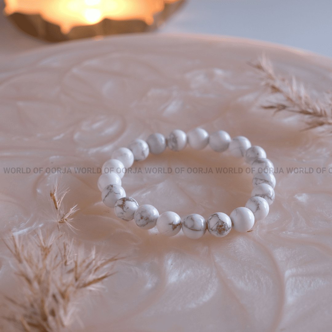 Howlite Bracelet - WorldOfOorja