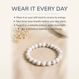 How to wear your Howlite Bracelet